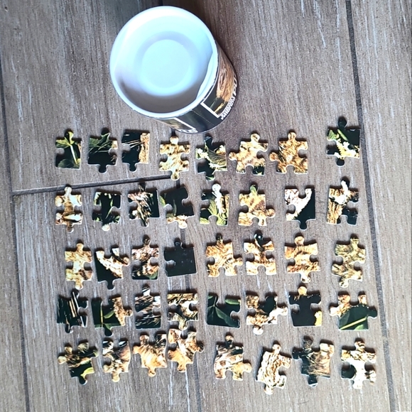 Forest Friends owl 40 Piece Puzzle Can 5"x7" Complete - Picture 3 of 6